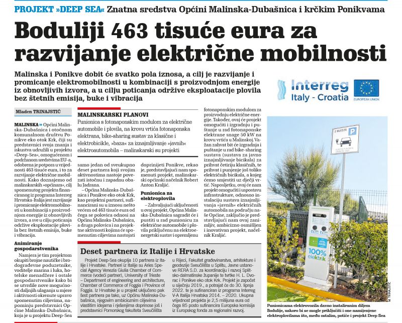Boduliji 463 tisuće eura za razvijanje električne mobilnosti