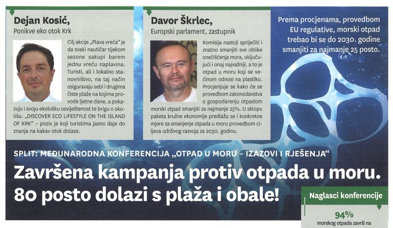 Završena kampanja protiv otpada u moru. 80 posto dolazi s plaža i obale!