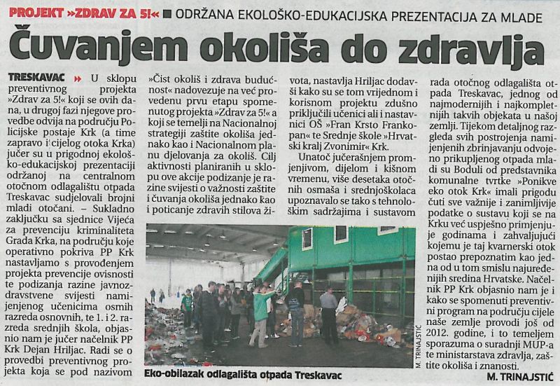Čuvanjem okoliša do zdravlja